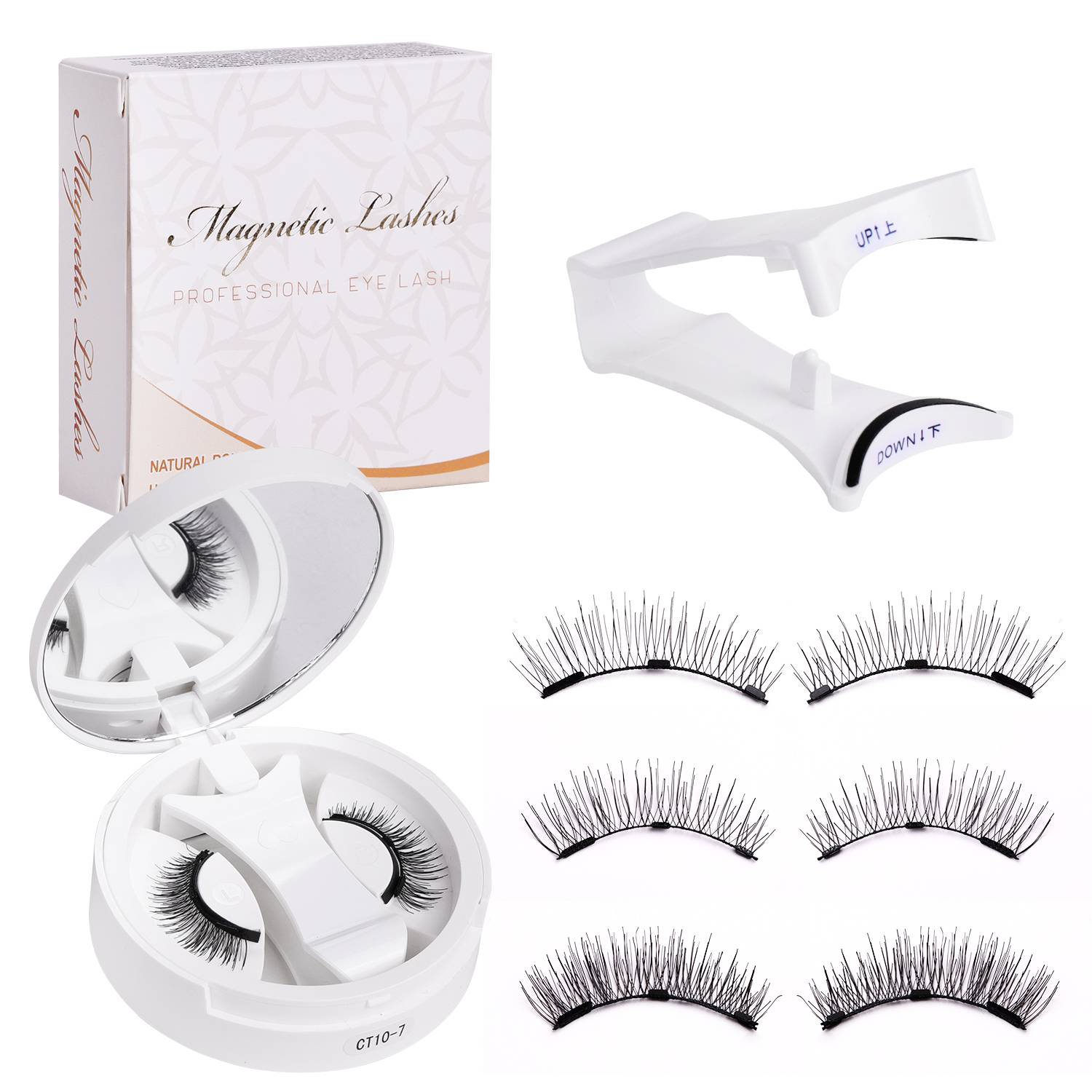 Magnetisches Wimpernset