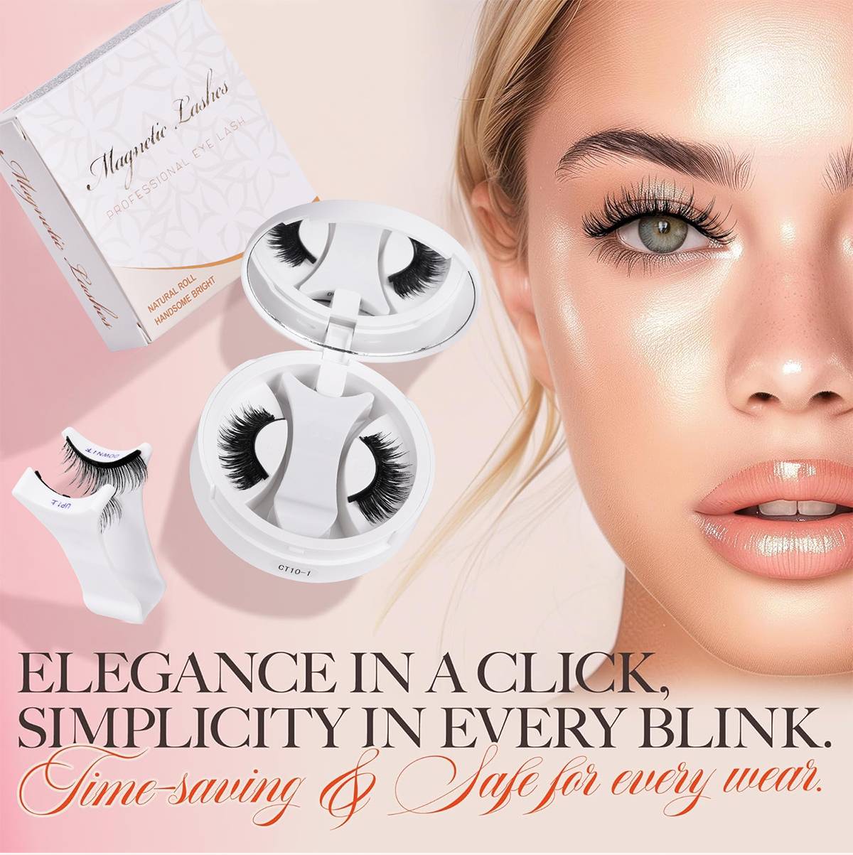 Magnetisches Wimpernset Modell 6