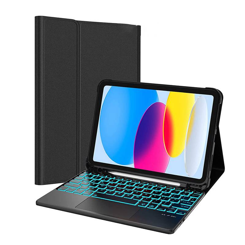 Schwarze Tastaturhülle mit Touchpad für iPad 9.7/Pro 9.7/Air 2