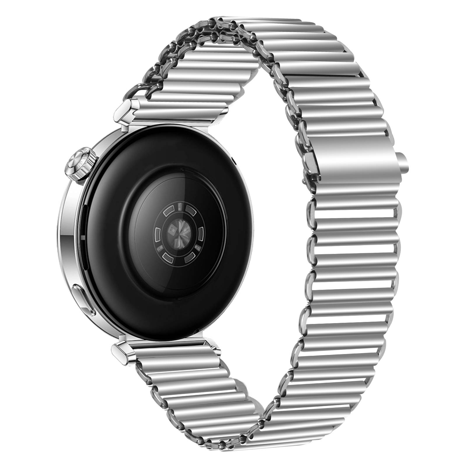18MM Edelstahl Uhrenarmband für Huawei GT5 Serie Silver