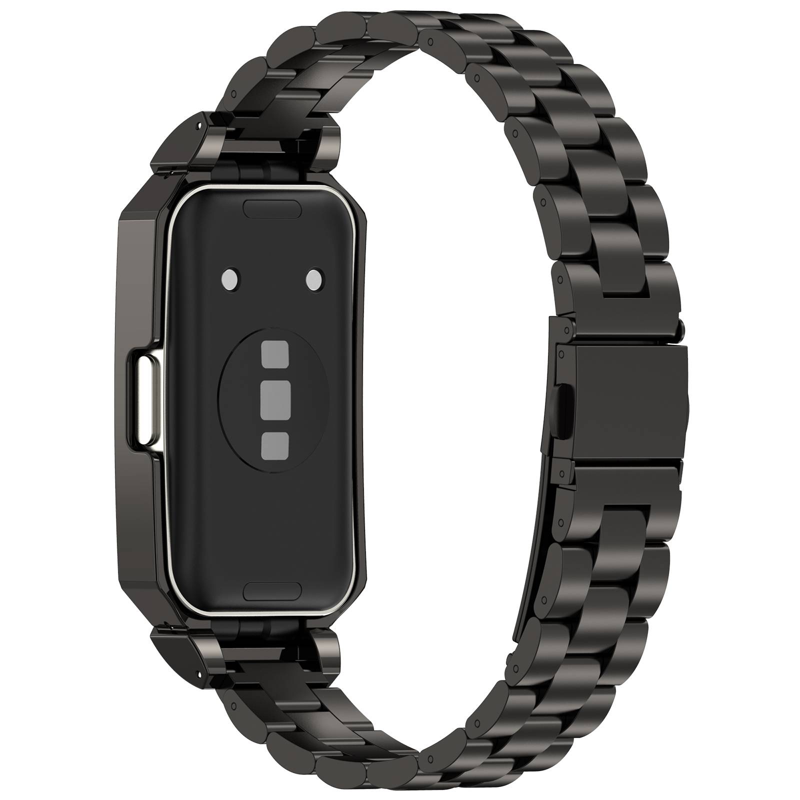 Edelstahlarmband für Huawei Band 10/9/8 Silver