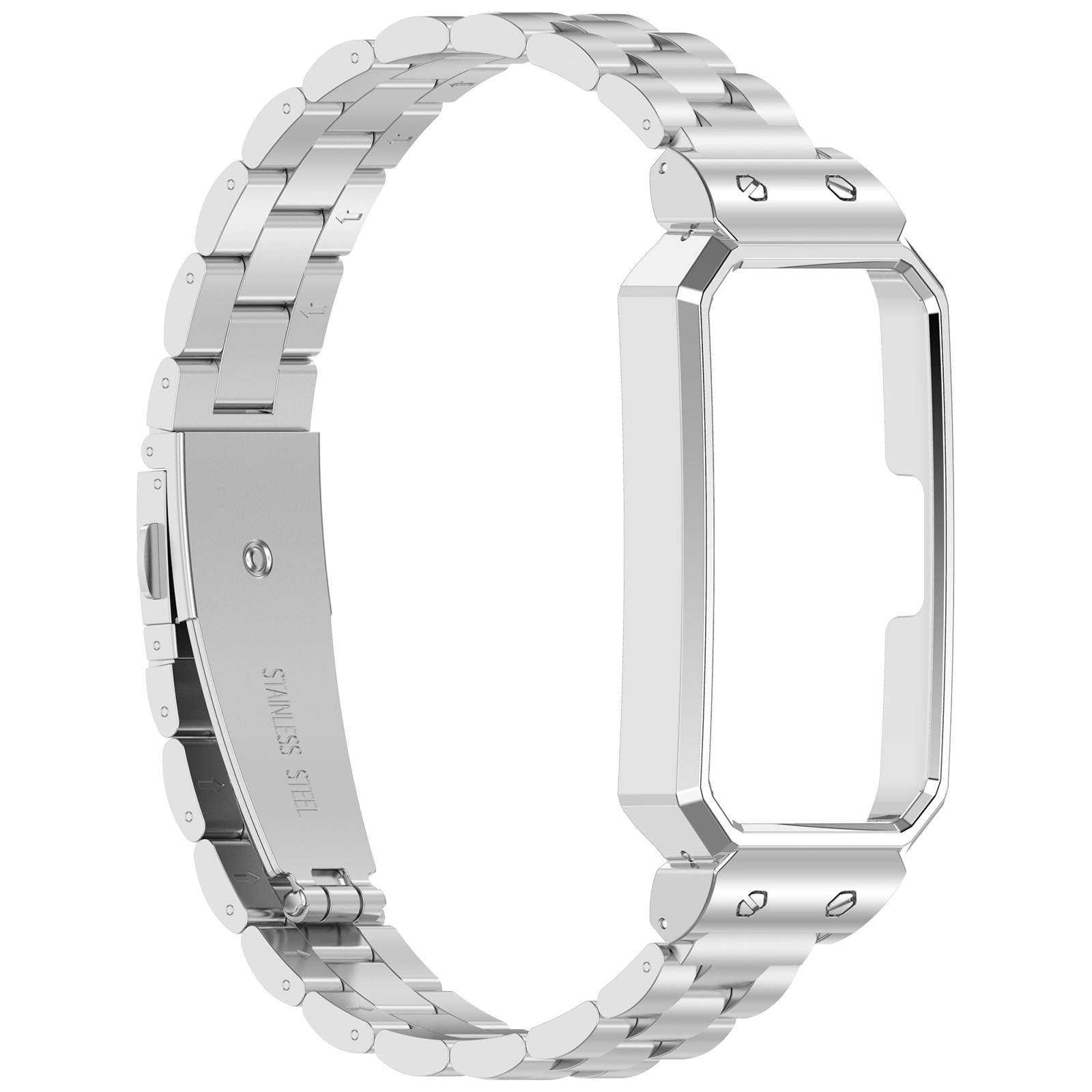 Edelstahlarmband für Huawei Band 10/9/8 Black