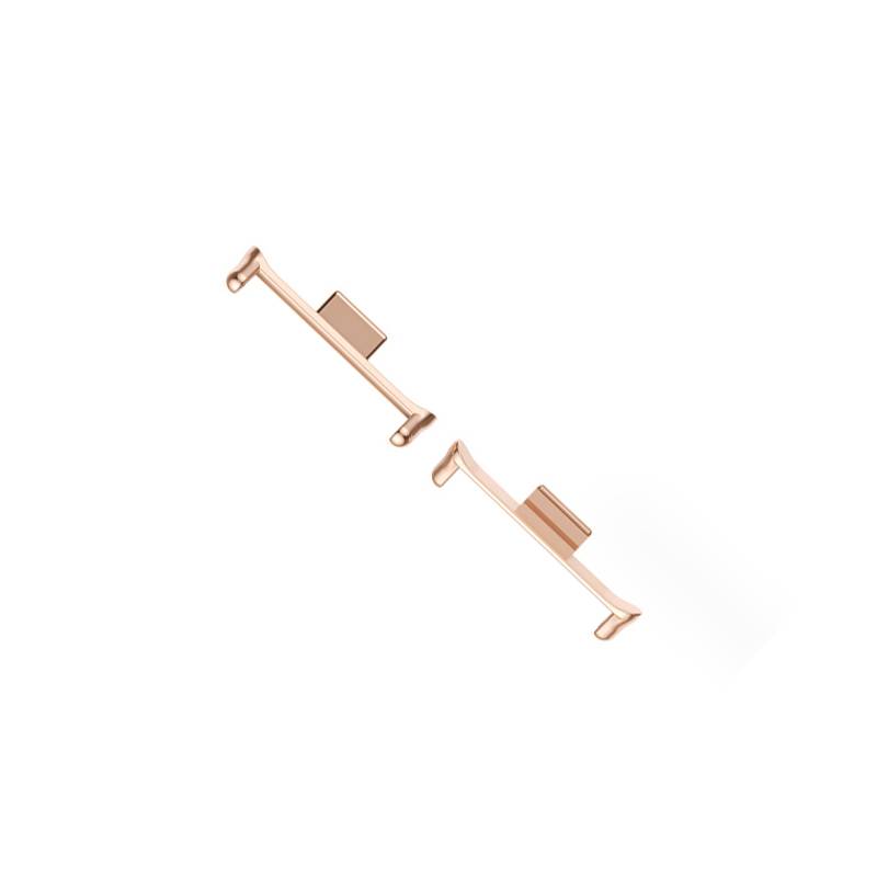 12mm Bandverbinder für Mi Band 8/9 Pro & Redmi PinkGold