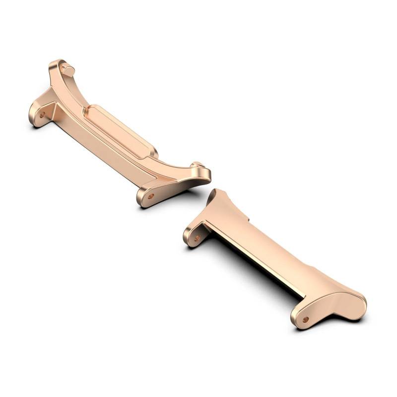 Roségoldenes Edelstahl 22mm Uhrenarmband-Verbindungsstück
