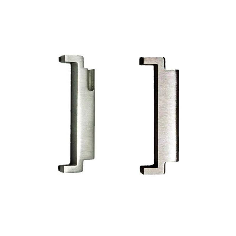 Universal Silber Uhrenarmbandverbinder 20mm auf 22mm Adapter