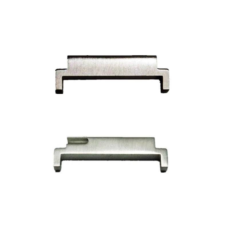Universal Silber Uhrenarmbandverbinder 20mm auf 22mm Adapter