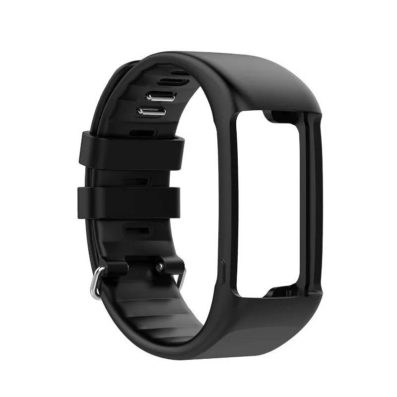 Silikon-Ersatzarmband für Polar A360 A370 Black