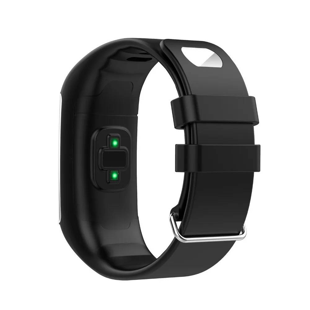 Silikon-Ersatzarmband für Polar A360 A370 Black