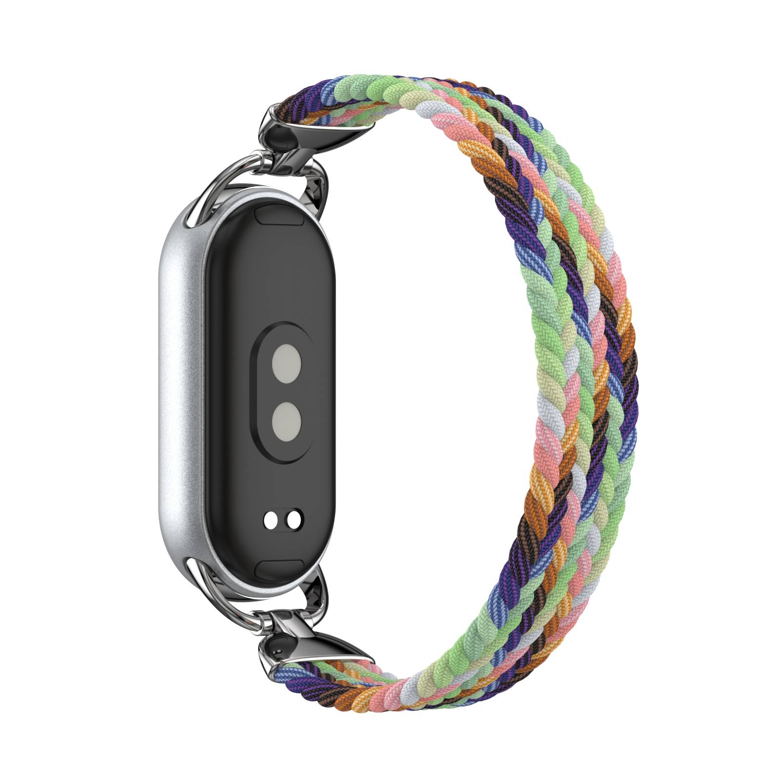 Stylisches geflochtenes elastisches Nylon-Armband für Xiaomi 9 MultiColor