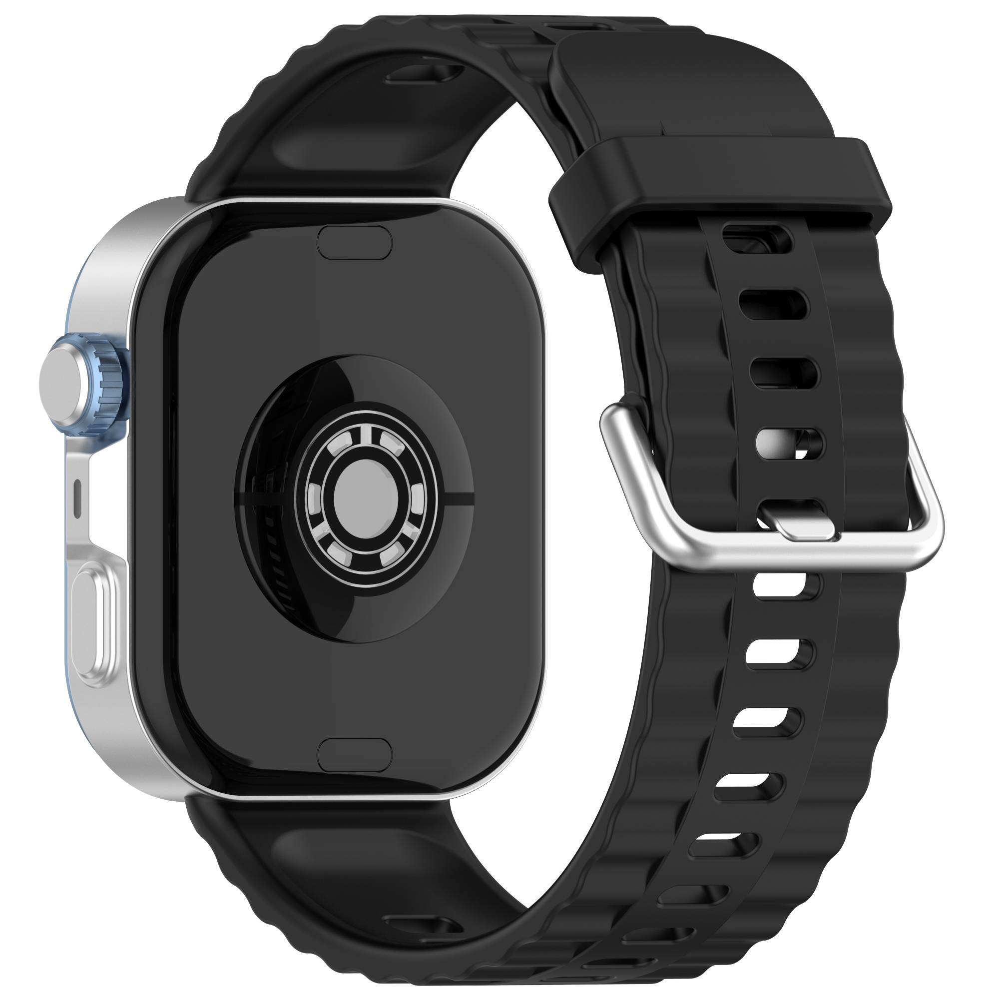 Silikon-Uhrenarmband für Huawei Fit 4 Pro Black