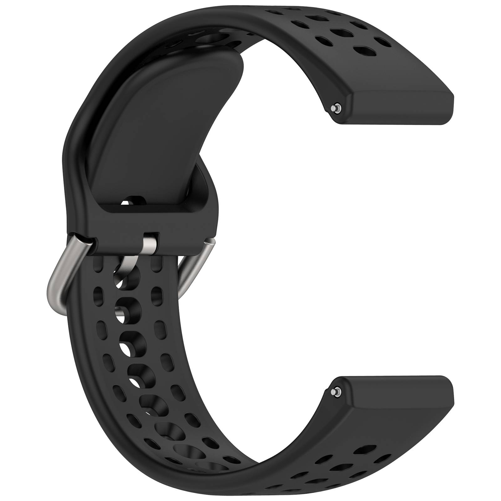 Silikon-Uhrenarmband für Amazfit Bip6 (A2435) Black