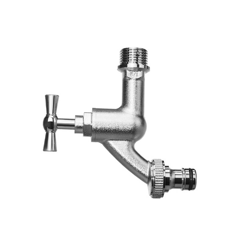 Massiver Messing Garten Wasserhahn Outdoor Schlauch Hahn Adapter Verbinder