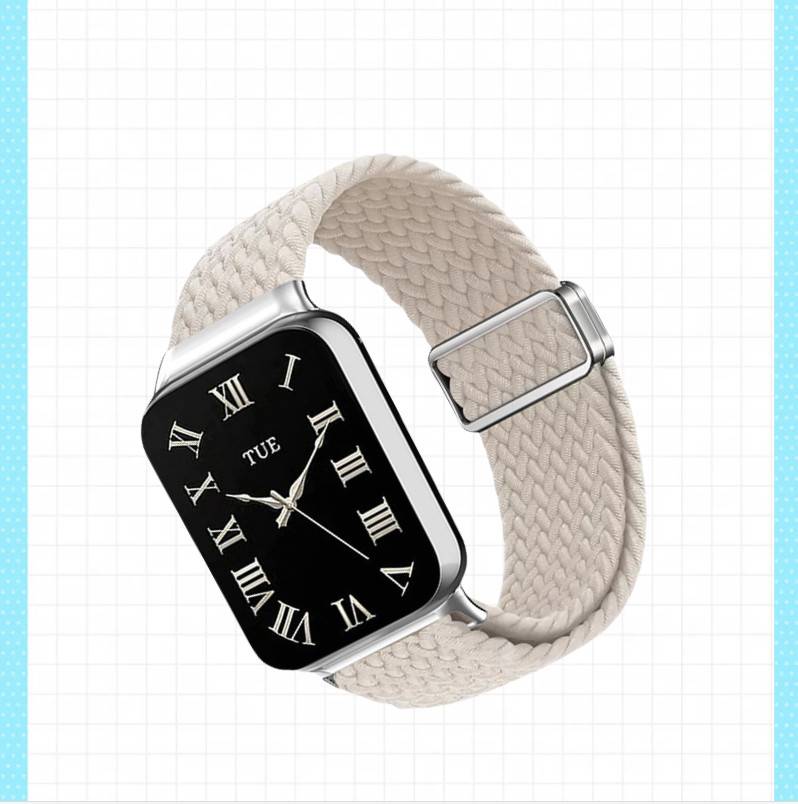 Xiaomi Smart Band = Starlight Edition geflochtenes Nylonarmband Redmi Watch5 Aktiv