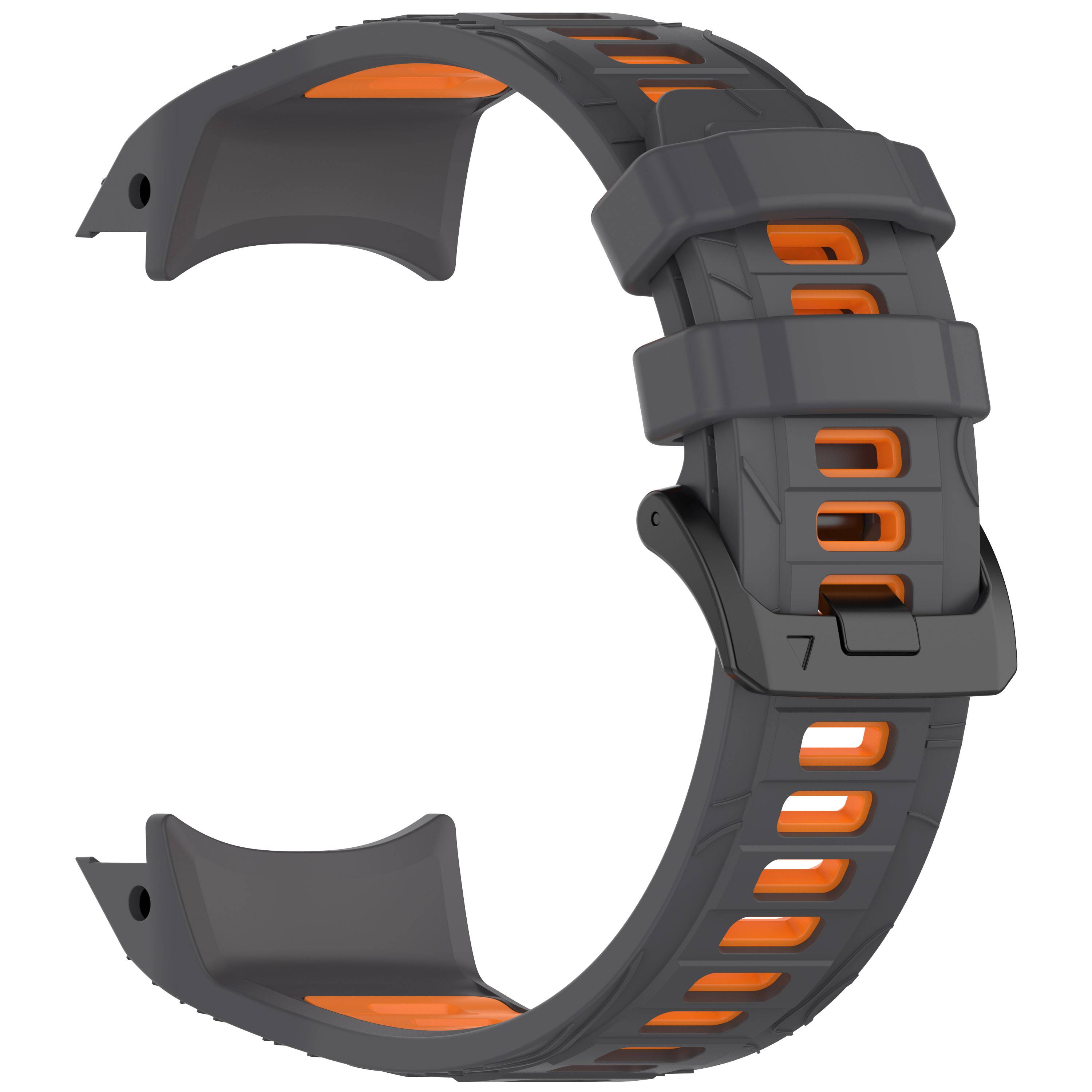 Garmin Instinct 3 Zweifarbige Silikon-Uhrenarmband Orange Modell 1