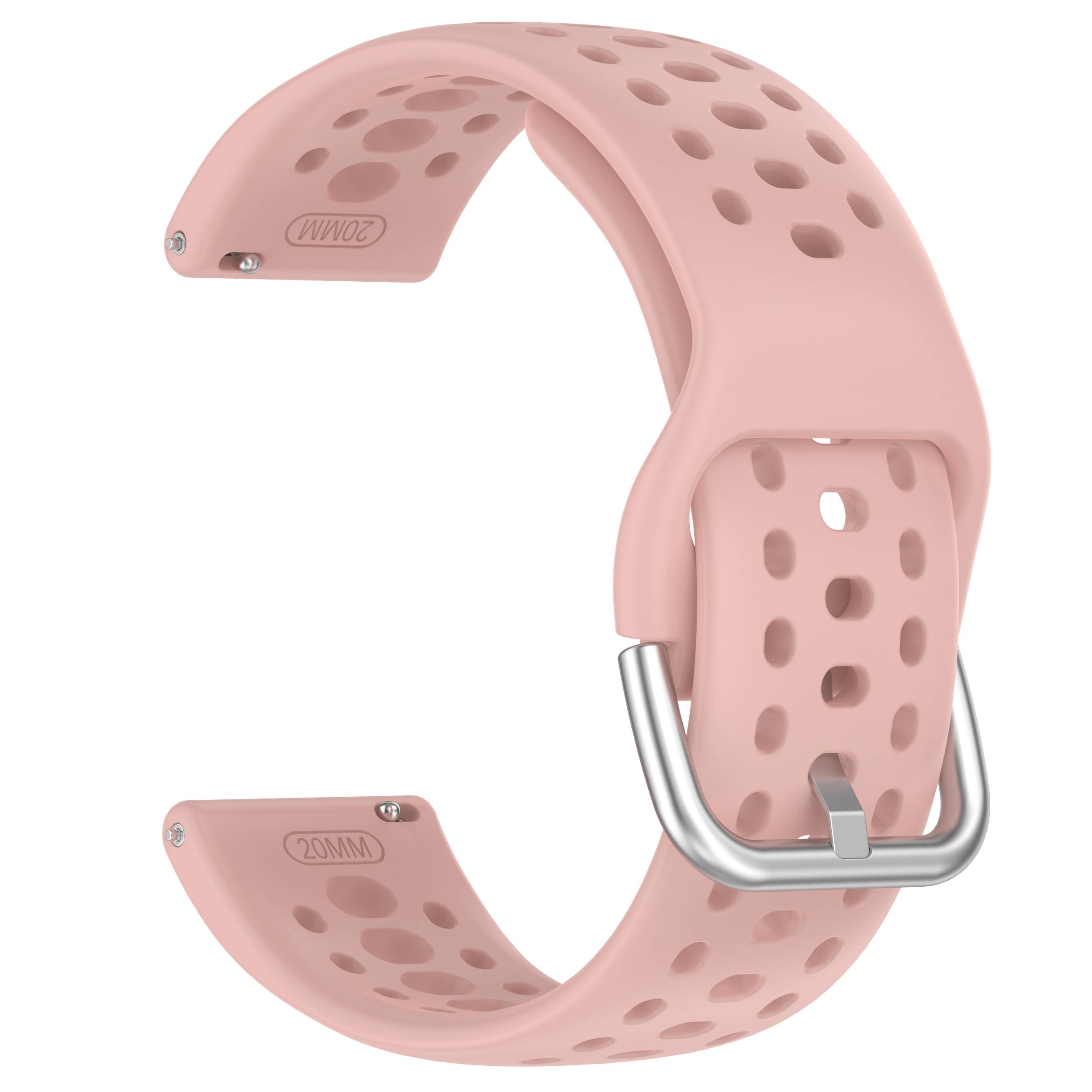 Amazfit Active 2 Armband - Atmungsaktiver Silikon Sport Ersatz Pink