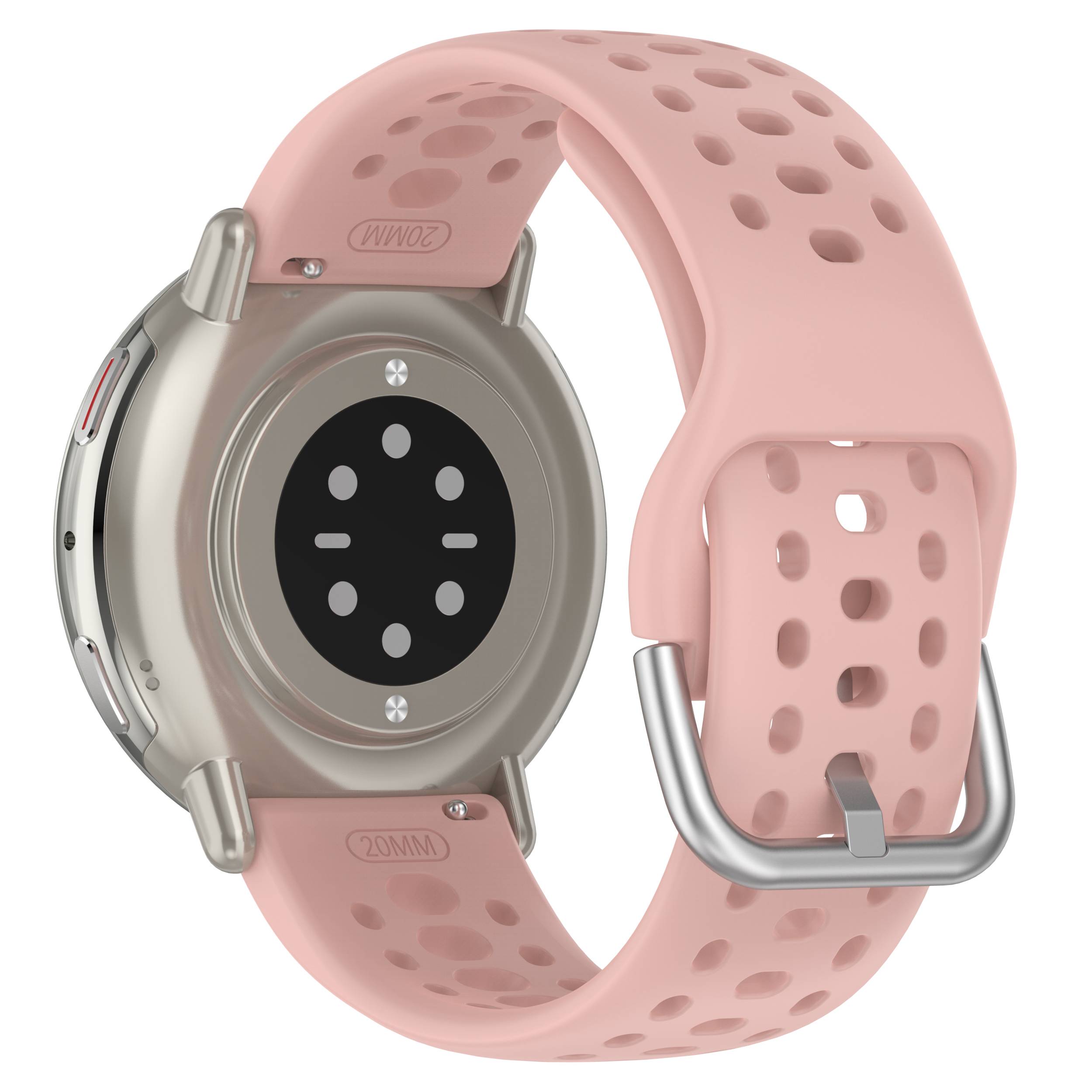 Amazfit Active 2 Armband - Atmungsaktiver Silikon Sport Ersatz Pink