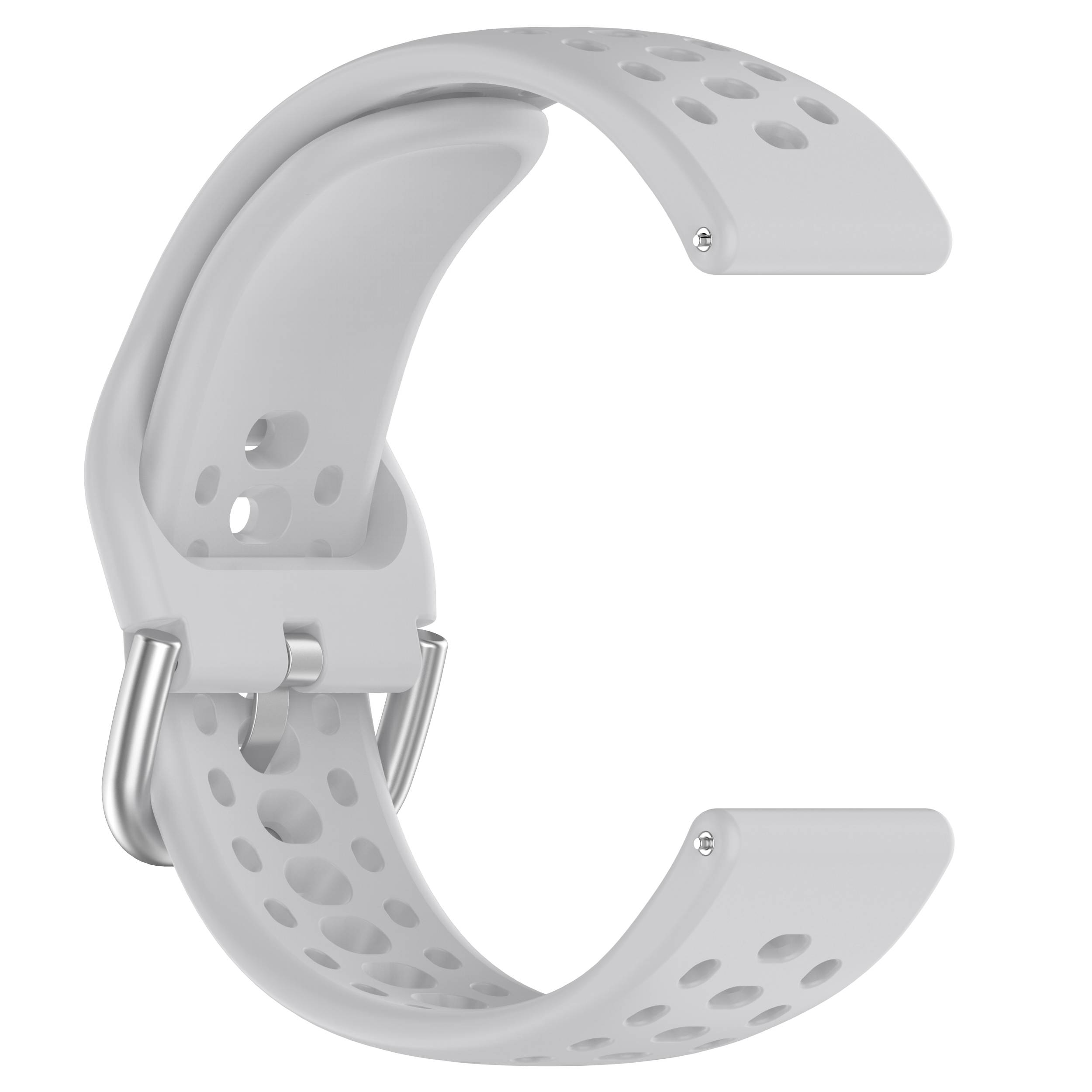 Amazfit Active 2 Armband - Atmungsaktiver Silikon Sport Ersatz Grey