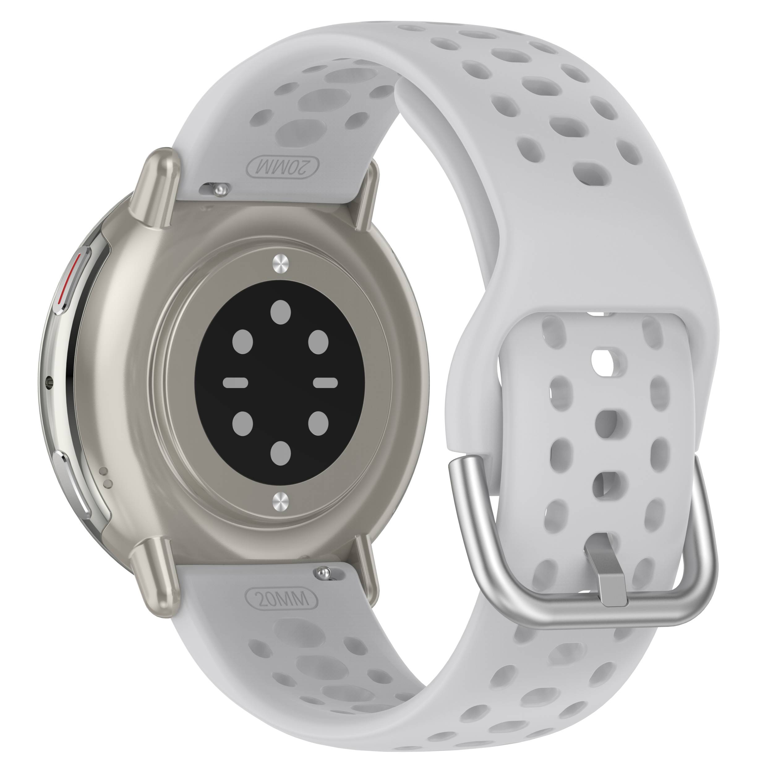 Amazfit Active 2 Armband - Atmungsaktiver Silikon Sport Ersatz Grey