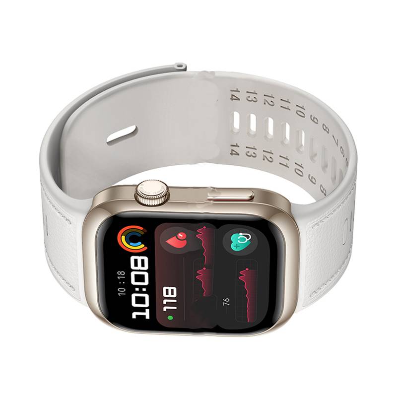 Stylische Silikonarmbänder für Huawei Watch D2 White