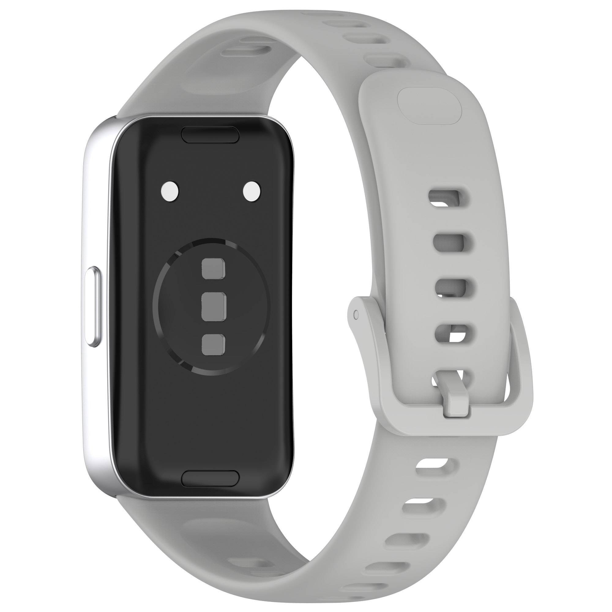 Offizielles Silikonarmband für Huawei Band 10/9/8 Grey