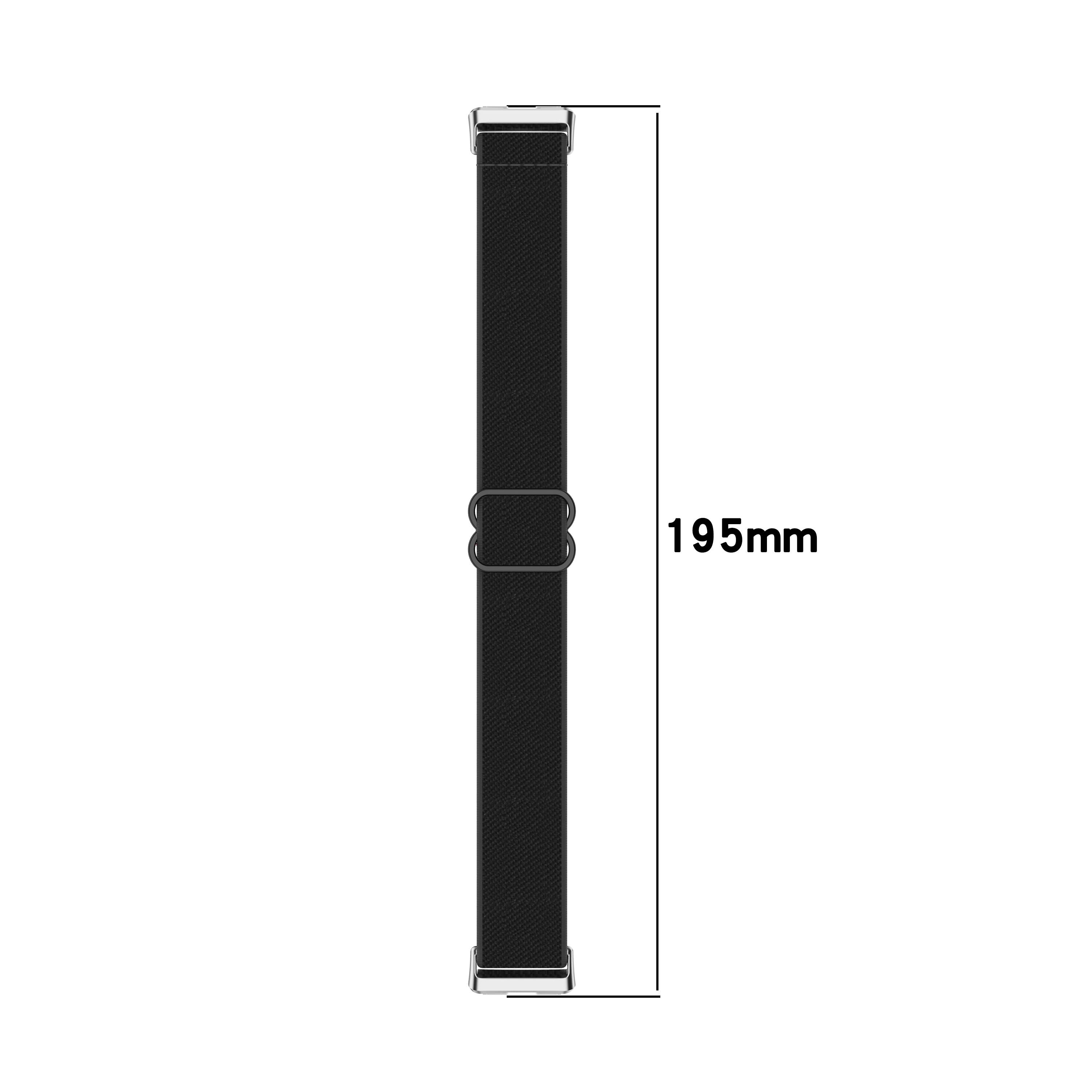 Nylon Elastisches Uhrenarmband für Huawei Band 10 9 8
