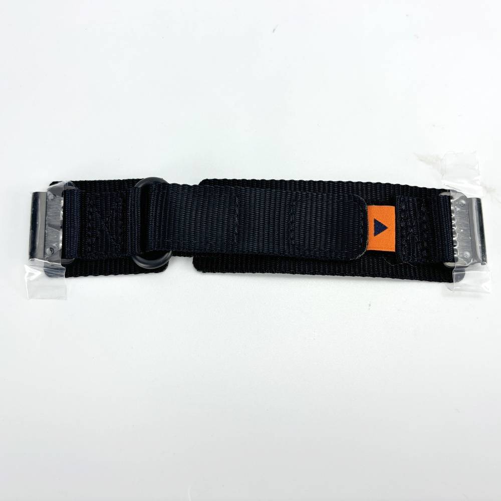 22mm Nylon-Uhrenarmband für Garmin Fenix 8/7X Pro/5X 6X Black