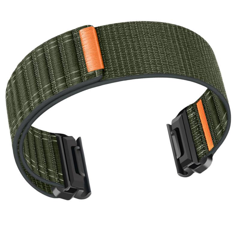 26mm Nylon-Uhrenarmband für Garmin Fenix 8/5/6/7X Pro/Epix 935/965 Green
