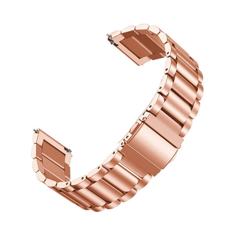 Uhrenarmband aus Edelstahl – bequemer und sicherer Sitz Gold 24 mm