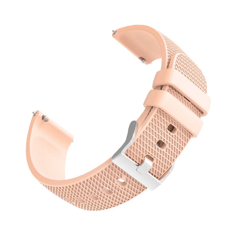 Silikon-Uhrenarmband - Atmungsaktiv und bequem Pink S