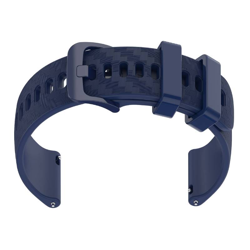 Silikon-Uhrenarmband für Garmin Vivoactive 4/3/Venu Blue 20 mm