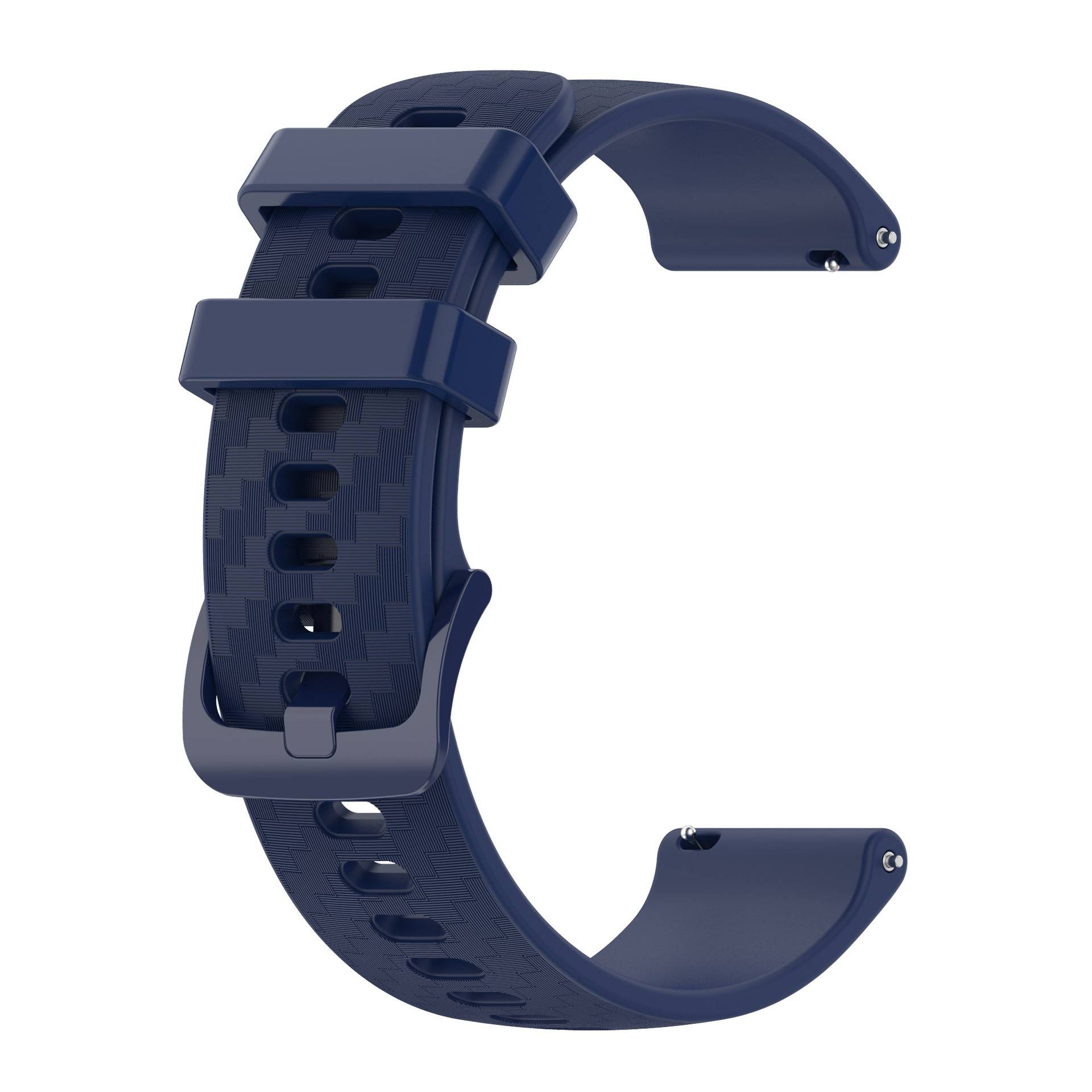 Silikon-Uhrenarmband für Garmin Vivoactive 4/3/Venu Blue 20 mm