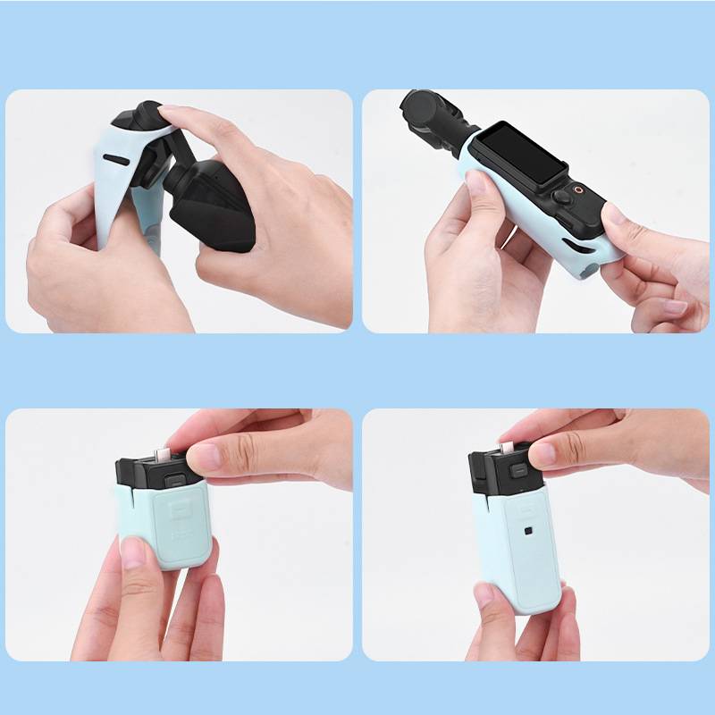 Silikon Schutzhülle für DJI OSMO Pocket 3 Blue