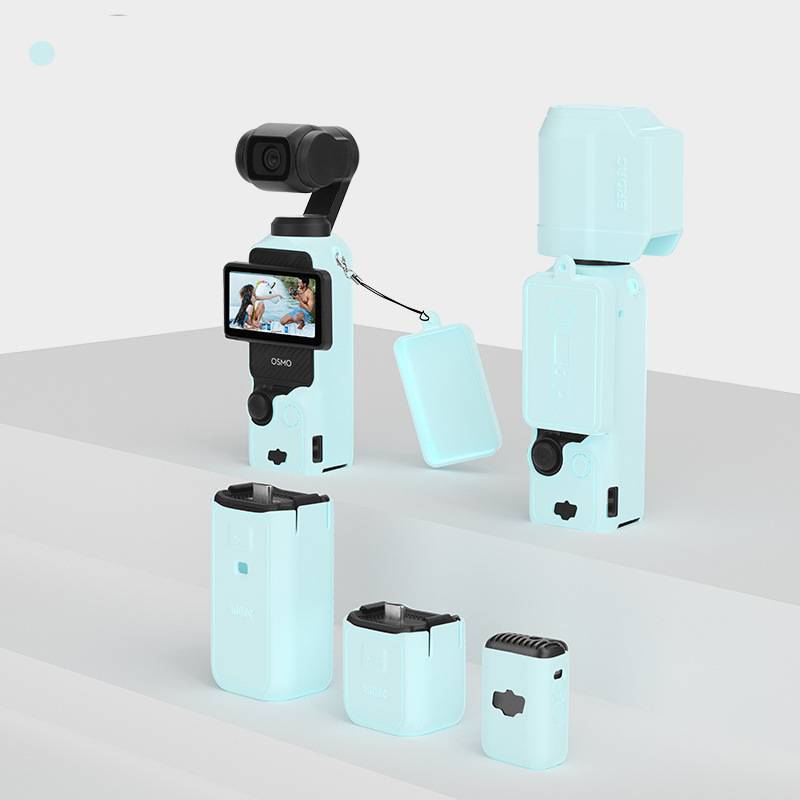 Silikon Schutzhülle für DJI OSMO Pocket 3 Blue
