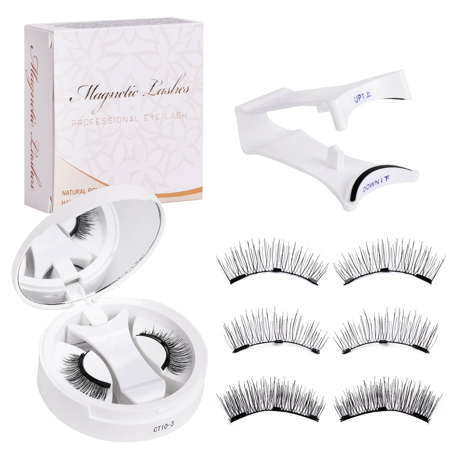 Magnetisches Wimpernset