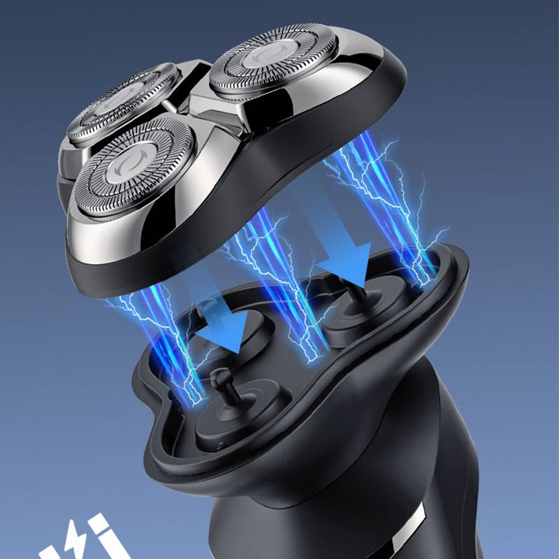 Elektrischer Rasierer mit Digitalanzeige - Glatte Rasur