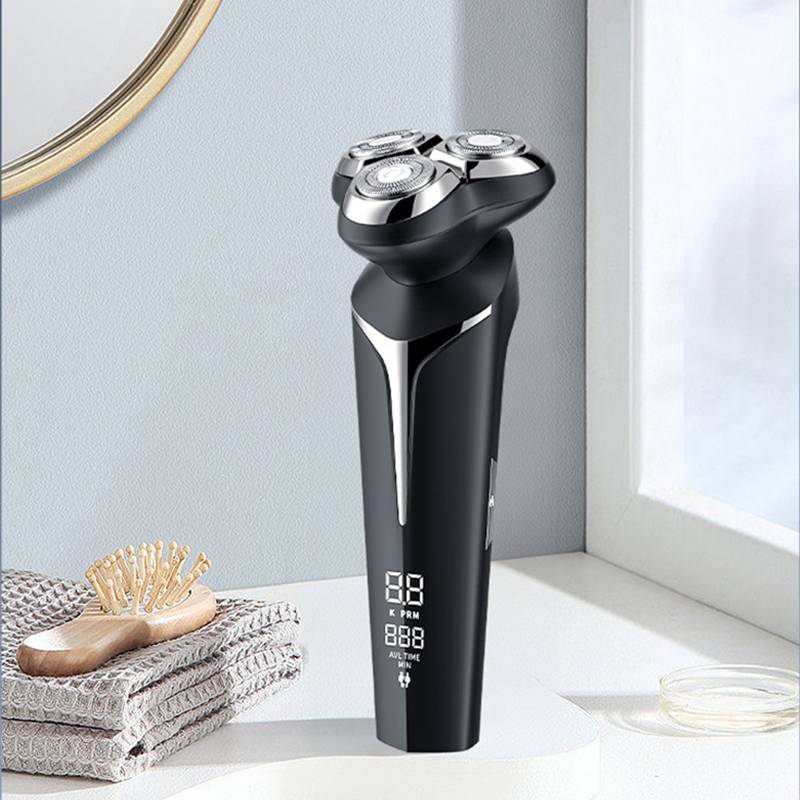 Elektrischer Rasierer mit Digitalanzeige - Glatte Rasur