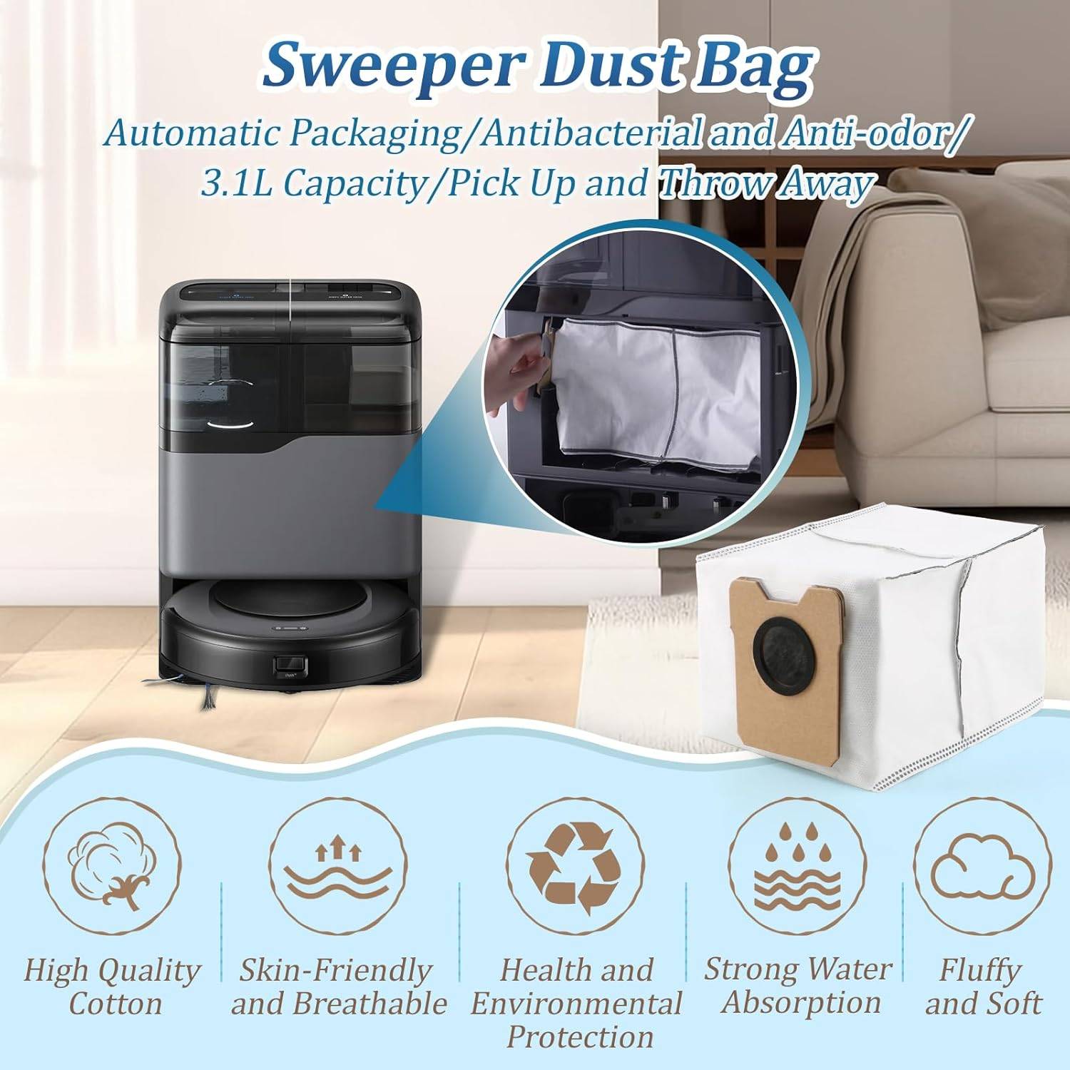 Eufy Omni C20 Roboter Staubsauger Zubehör - Staubbeutel