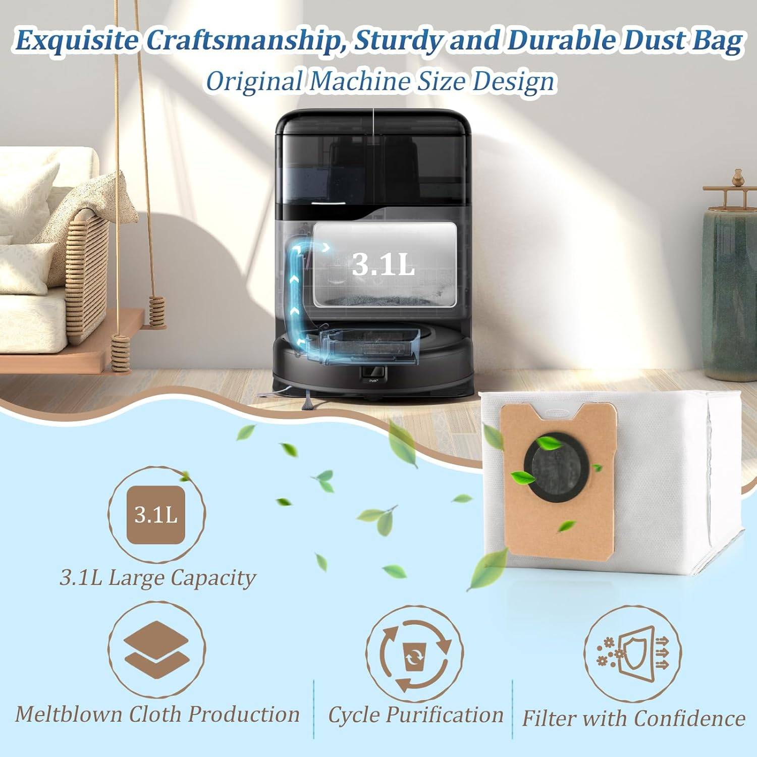 Eufy Omni C20 Roboter Staubsauger Zubehör - Staubbeutel