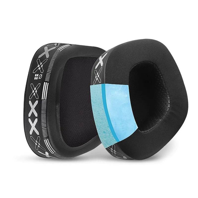 Kühlende Ersatz-Ohrpolster für Corsair VOID PRO ELITE Kopfhörer (Schwarz, 2er-Pack)