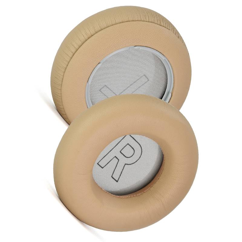 Goldene Lammfell-Ohrpolster für B&O Beoplay H9 3. Gen - 2er-Pack