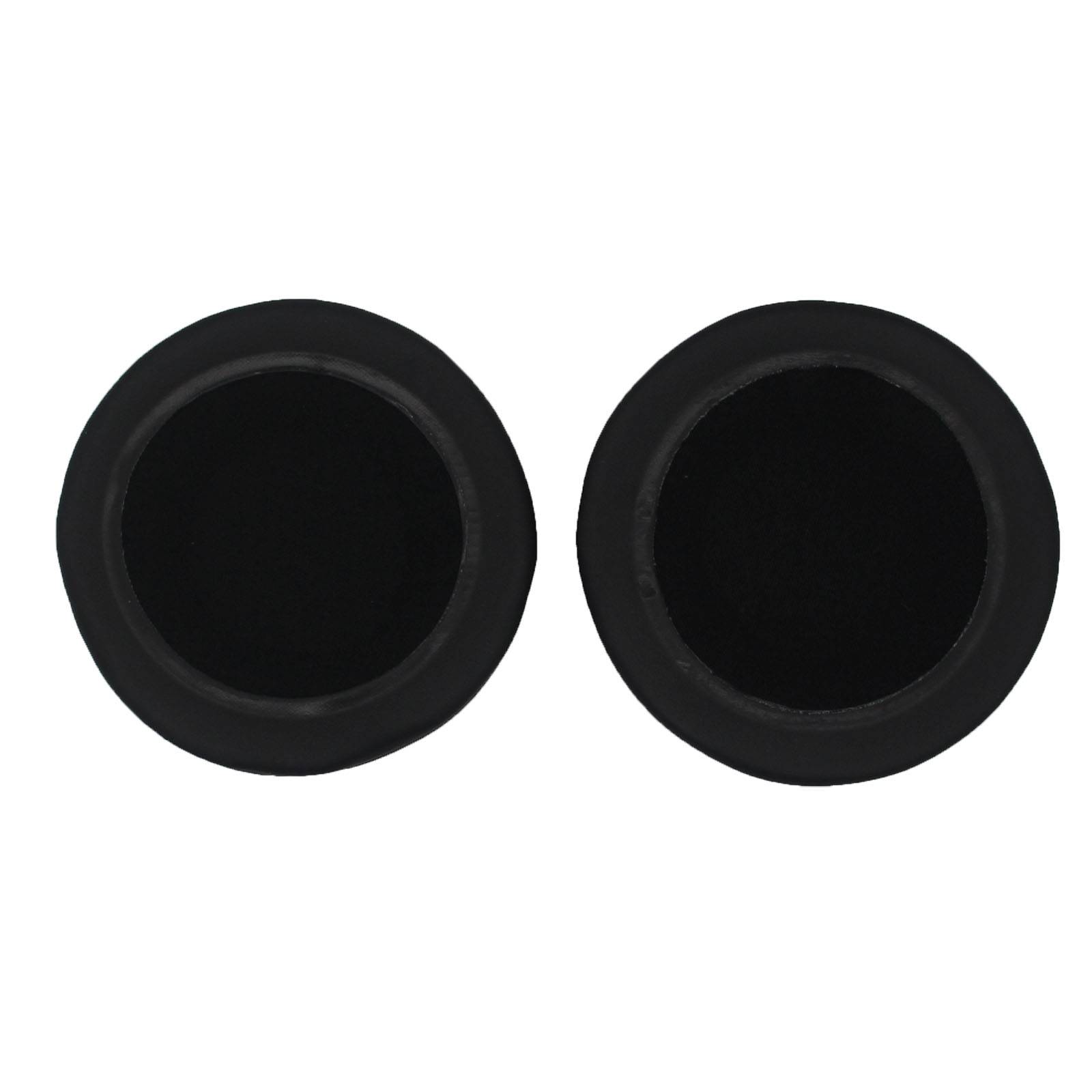Ersatz Ohrpolster für Kopfhörer - 75mm Runde Ohrpolster, Proteinleder & Memory-Schaum, Verbesserter Komfort (2er-Pack)