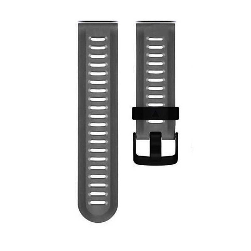 Armband für Garmin Fenix 3 HR/6X GPS/5X Sapphire/Descent MK1 Grey