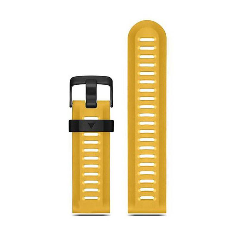 Armband für Garmin Fenix 3 HR/6X GPS/5X Sapphire/Descent MK1 Yellow