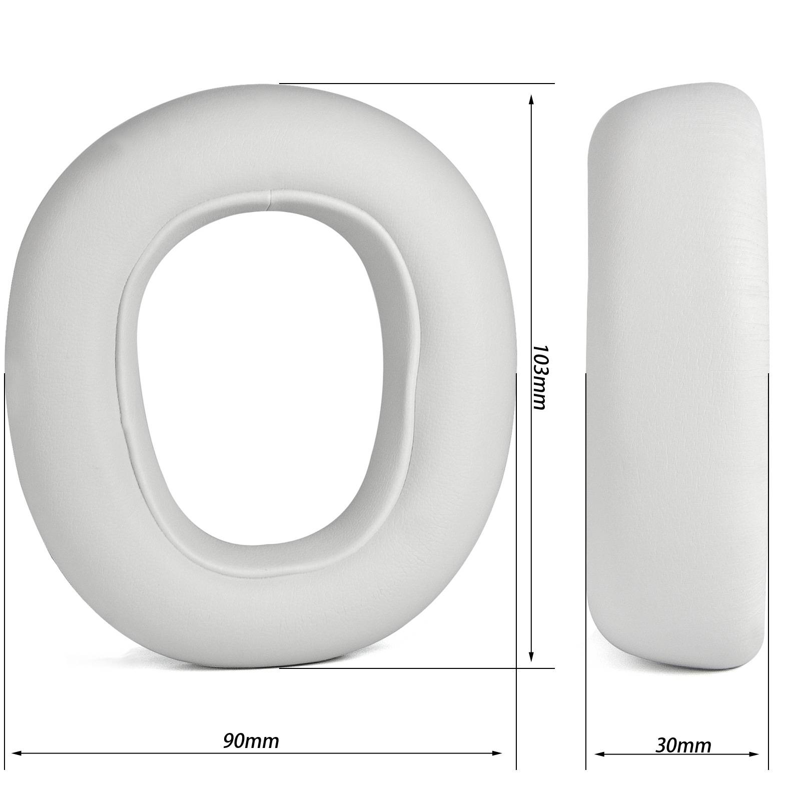 Ersatz-Ohrpolster für Logitech G735 Kopfhörer (2er-Pack)