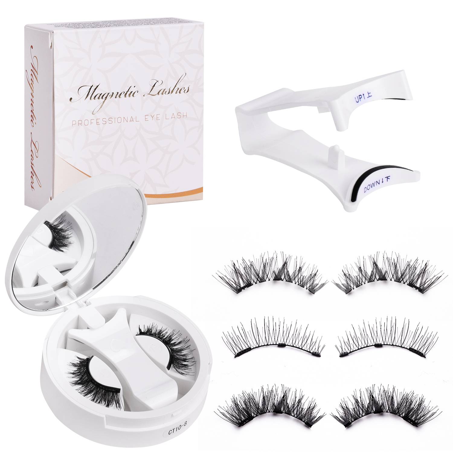 Magnetisches Wimpernset