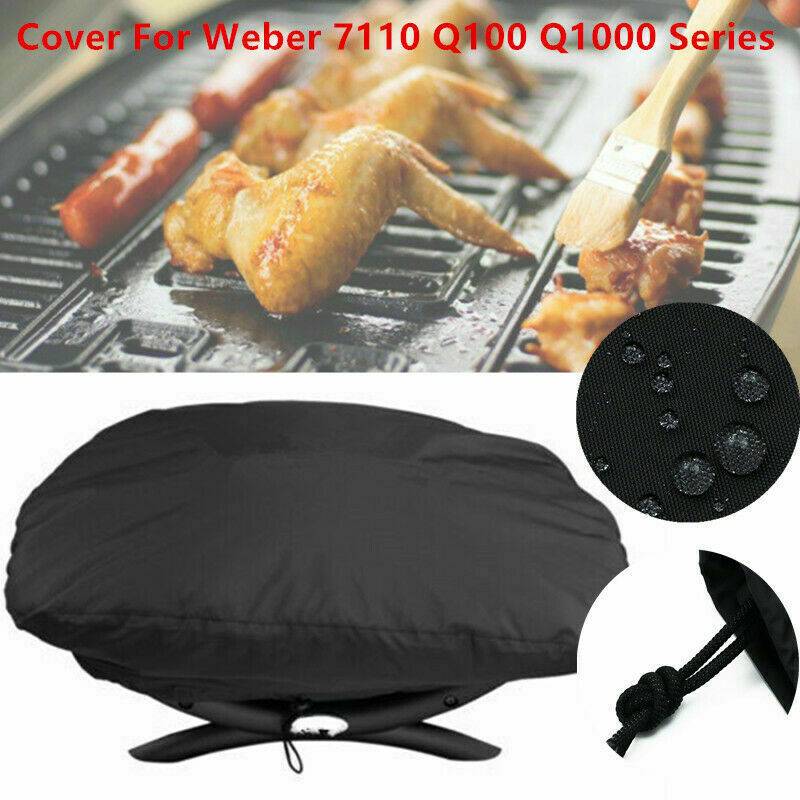 Weber Q1000 Grillabdeckung: Wasserdichte & Staubdichte Barbecue Abdeckung