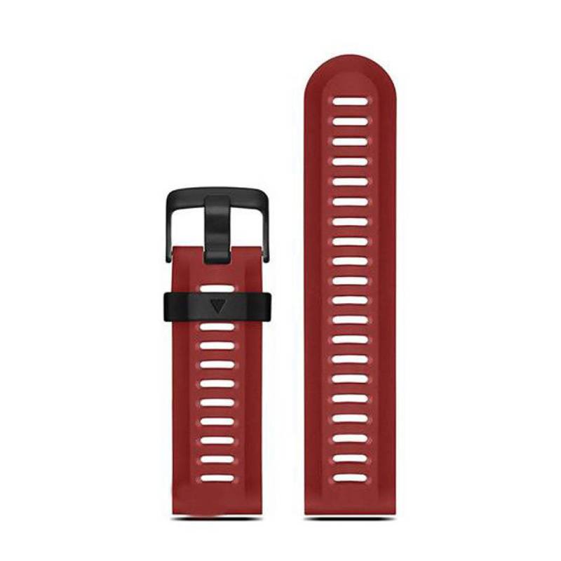 Armband für Garmin Fenix 3 HR/6X GPS/5X Sapphire/Descent MK1 Red