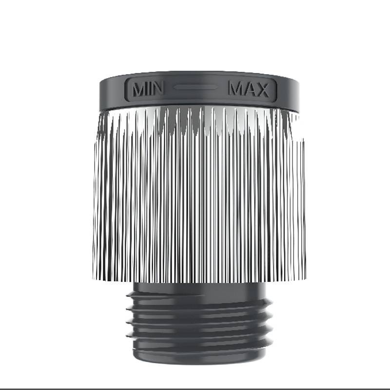 Wasserflussregler für Duschkopf, Duschabsperrventil mit Daumenbedienung