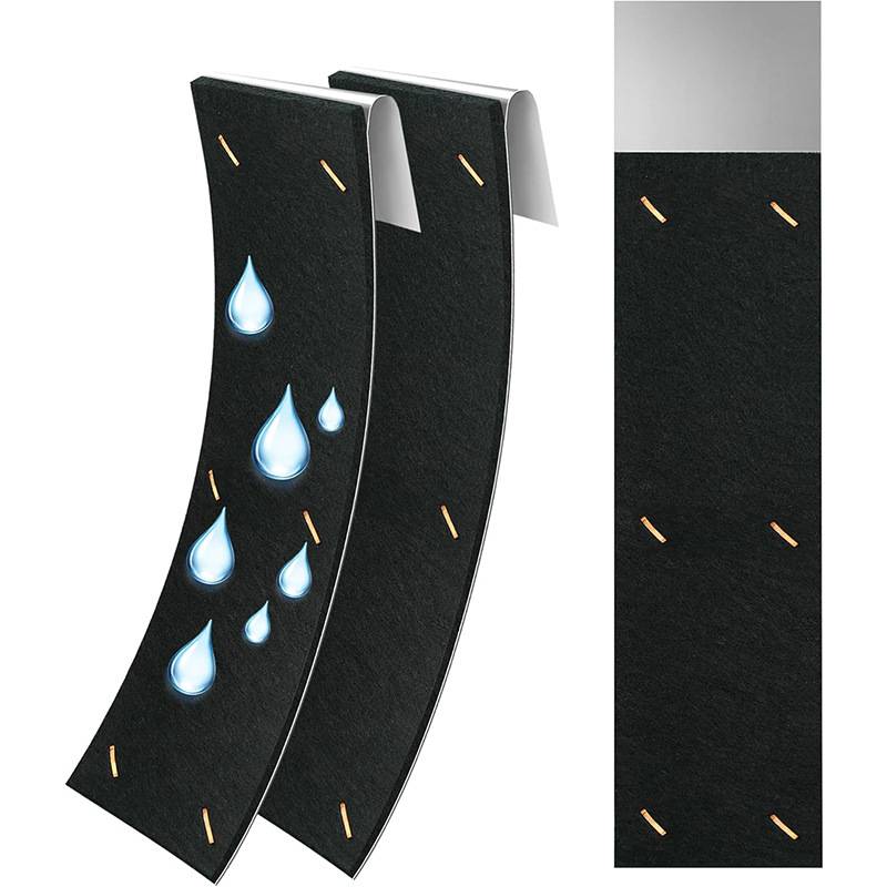 2 PCS Dachrinnen-Geräuschdämpfer, Anti-Tropf-Schallabsorption für Fallrohre S