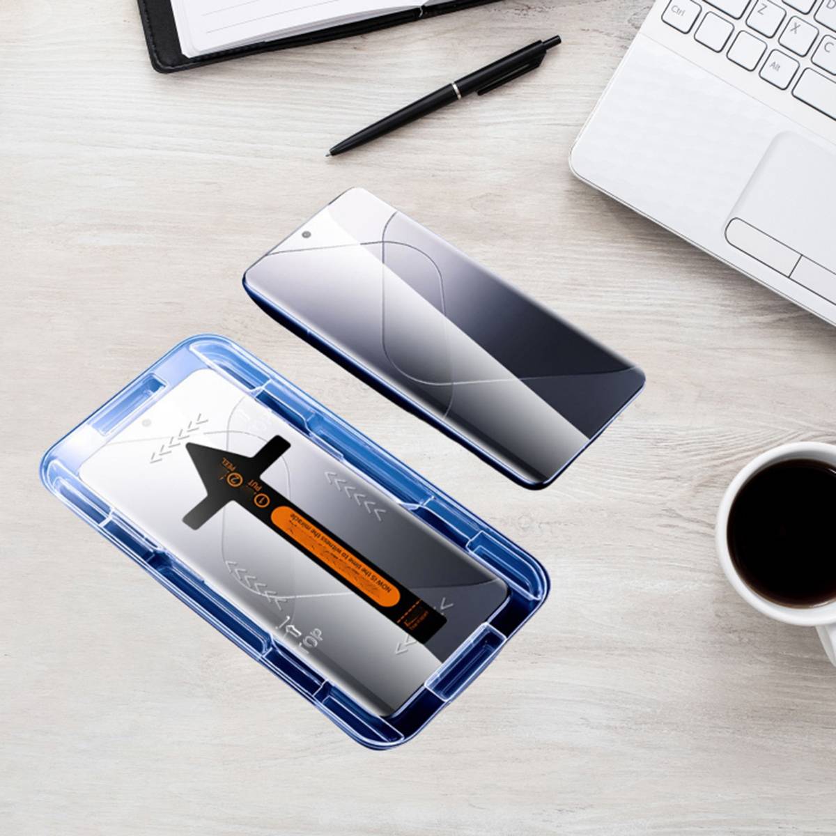 Panzerglas für Xiaomi 14 Serie, staubfrei, einfache Installation Xiaomi 14 Pro